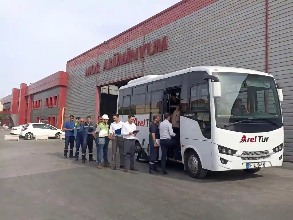 sincan osb mor alüminyum personel servisi